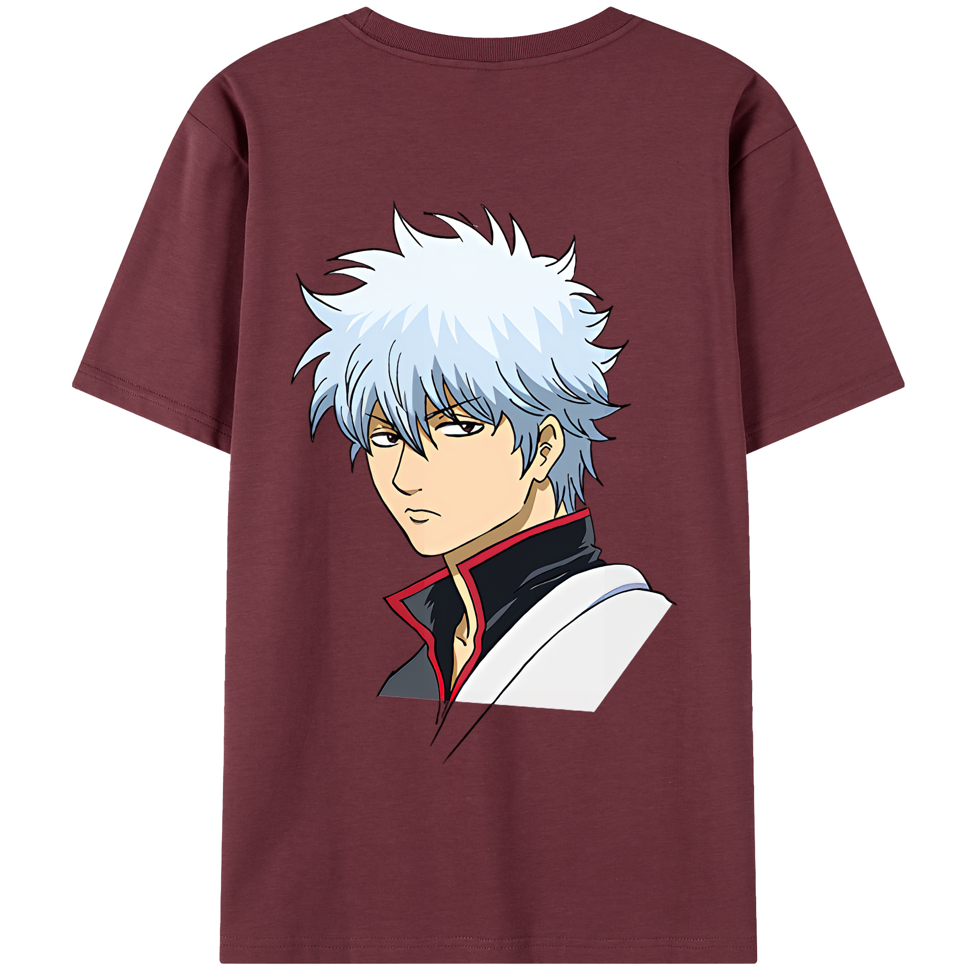 （画像用） ぎんたま 坂田銀時（さかたぎんとき） 神楽 志村新八（しむら しんぱち） GINTAMA Sakata Gintoki Kagura Shimura Shinpachi 綿100％半袖Tシャツ（背面プリント）